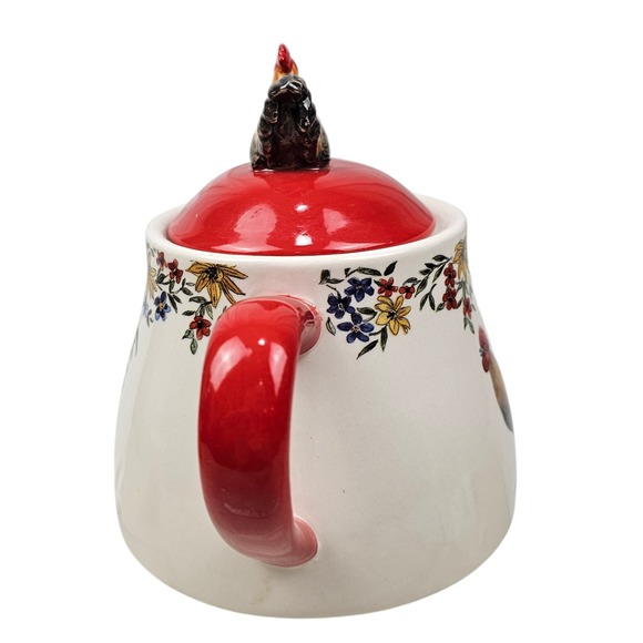 "Homestead Rooster" teapot 
Cracker Barrel Susan Winget Rooster - Picture 3 of 6